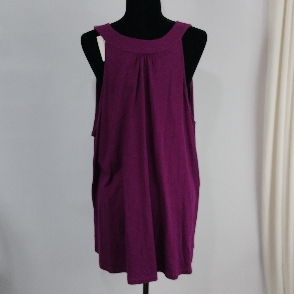 Lane Bryant Embroidery and Sequin Embellished Tank - Picture 8 of 9